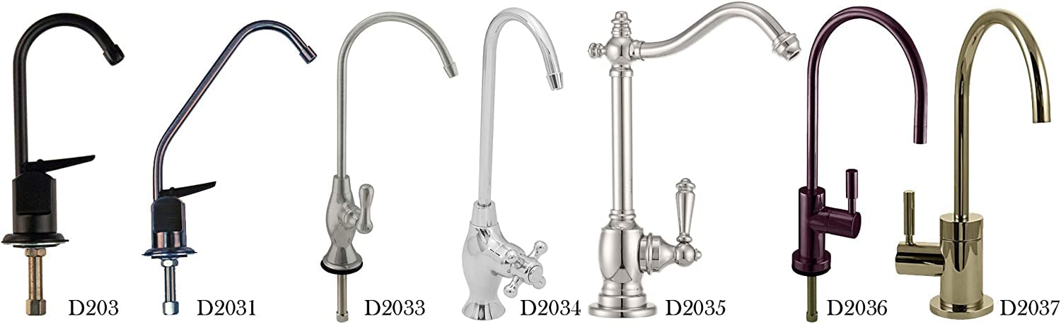 Westbrass D203-NL-07 6" Touch-Flo Style Pure Cold Water Dispenser Faucet, 1 Pack, Satin Nickel