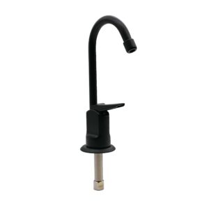 westbrass r203-nl-62 6" touch-flo style pure water dispenser faucet, matte black