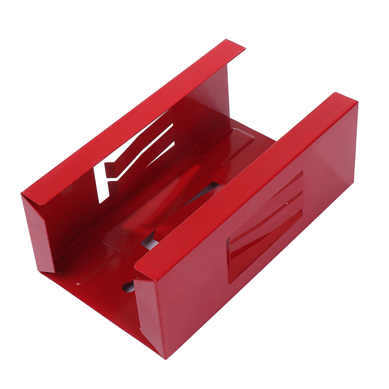 JOPROCH K-Musculo Shop-Tek/C- H Magnetic Glove Box Holder Organizer-Red Wall Mount Dispenser, for Latex, Nitrile, Plastic Shop Gloves and Tissue Boxes - Sold by Ucostore Only