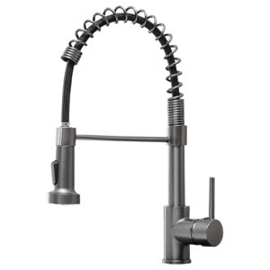 kitchen faucet with sprayer aimadi,farmhouse high arc single handle spring kitchen sink faucet modern rv stainless steel pull down kitchen faucets,grifos de cocina