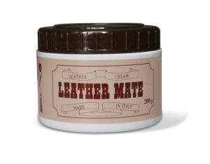 leather mate neutral leather conditioner, 7oz - won't darken, cleans, conditions, polishes & protects shoes, boots, jackets, furniture & more