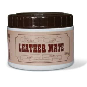 Leather Mate Neutral Leather Conditioner, 7oz - Won't Darken, Cleans, Conditions, Polishes & Protects Shoes, Boots, Jackets, Furniture & More