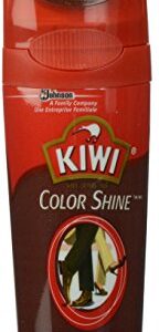 KIWI Brown Shoe Polish and Shine | Leather Shoe Cleaner for Dress Shoes and Boots | 2.5 Fl Oz