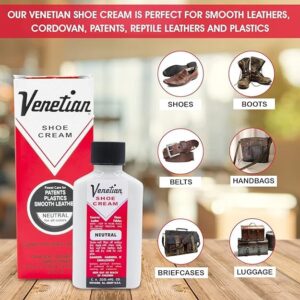 Venetian Shoe Cream, 3 Ounces, Neutral