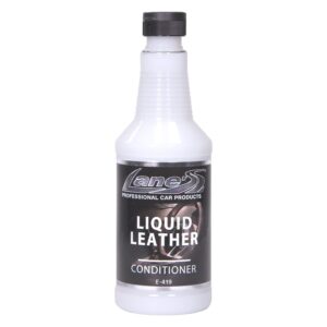 lane's liquid leather conditioner- car leather protection, leather conditioner- softens leather, revives flexibility, prevents fading and cracking, easy application (16 oz)