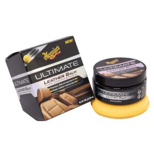 meguiar's g18905eu ultimate leather balm 160g leather cleaner leather conditioner leather protectant