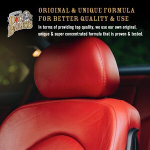 Doc Baileys “Clear” Formula for Any Color Leather- One Step Kit- Conditioner, Cleaner, and Softener- Waterproof, Stain Proof, Maintain and Protect Leather, Vinyl, Canvas, and More- No Sticky Residue