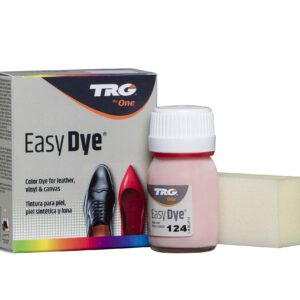 TRG Easy Dye for Leather and Canvas Shoes and Accessories (124 - Rose)