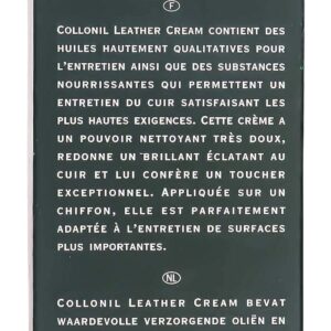 Collonil Shoe Polish 1909 Premium Leather Cream 75 ml Transparent