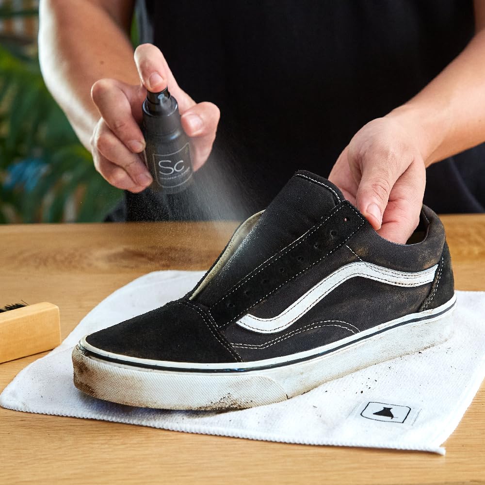 SNEAKER LAB Shoe Cleaner Spray - Perfect For Suede, Leather & Various Other Materials 1.7 oz