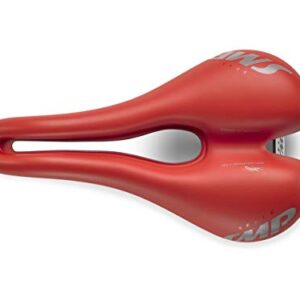 Selle SMP TRK Saddle Medium - Matt Red, Long 280 mm - Wide 160 mm (ZSTT03MEDIUM-RED)