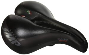 smp unisex – adult's martin touring gel saddle, black, standard size