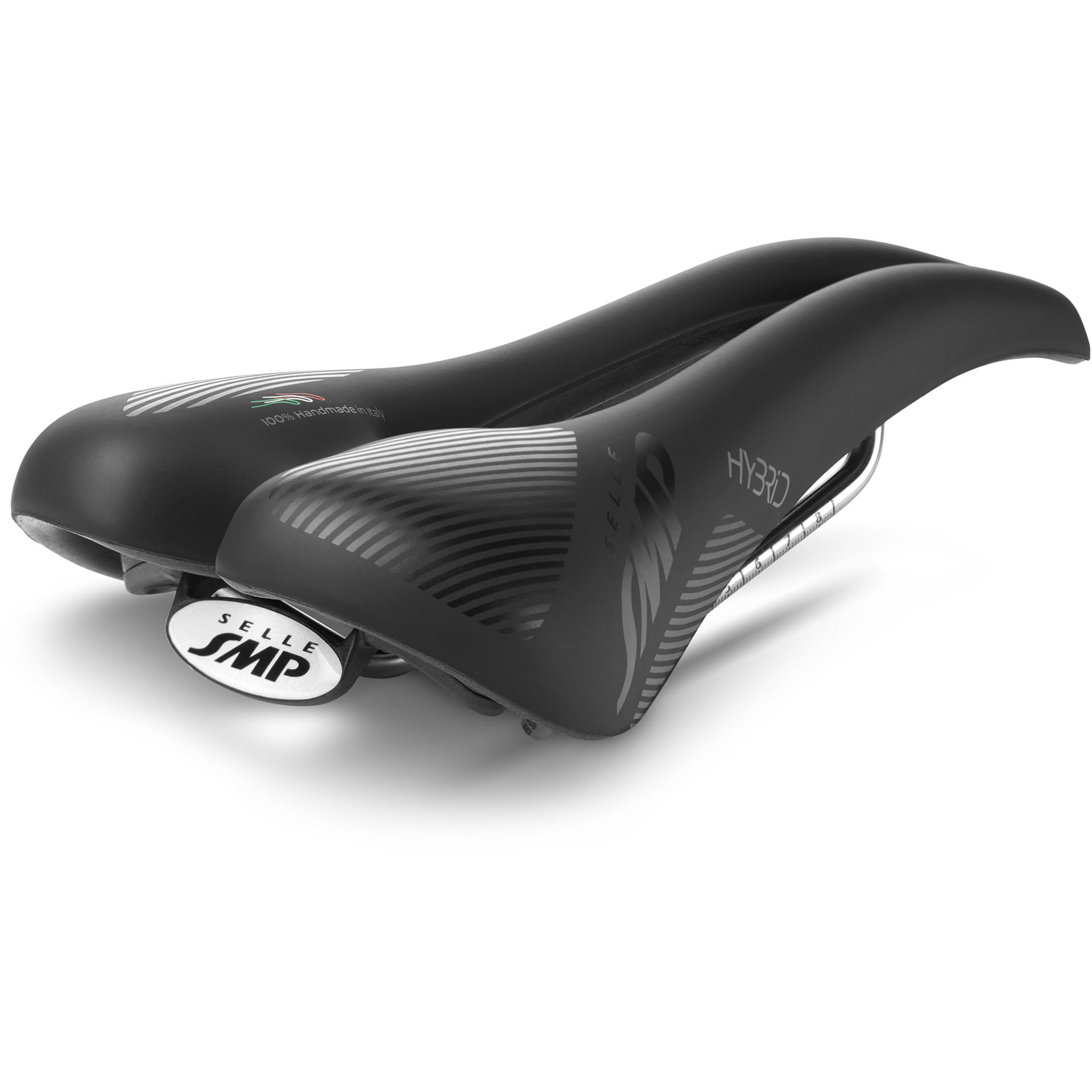 Selle SMP Hybrid Saddle - Matt Black, Lenght 275 mm x Width 140 mm