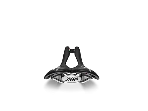 SMP 8032568521743 Unisex Adult Racing Bicycle Saddle, Black, M