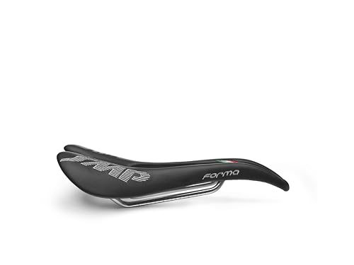 SMP 8032568521743 Unisex Adult Racing Bicycle Saddle, Black, M