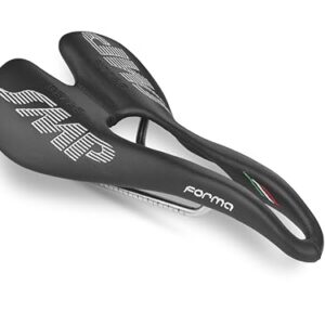 SMP 8032568521743 Unisex Adult Racing Bicycle Saddle, Black, M