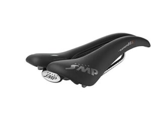 selle smp well s saddle - matt black, long 274 mm - wide 138 mm