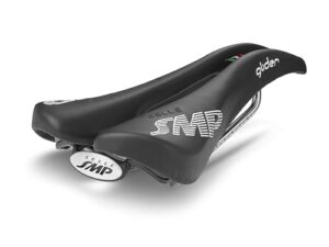 smp selle unisex's glider saddle, black, one size