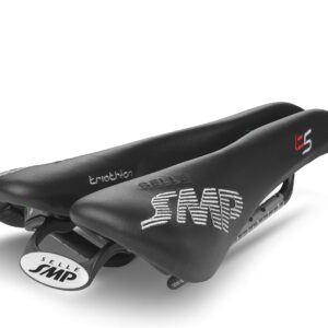 Selle SMP Unisex's SMP T5 Saddle, Black, One Size