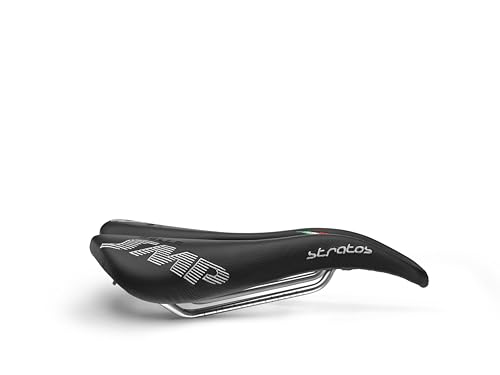 Smp SMP4Bike Men's 4Bike Stratos Saddles, Black, 26.6 x 13.1-cm