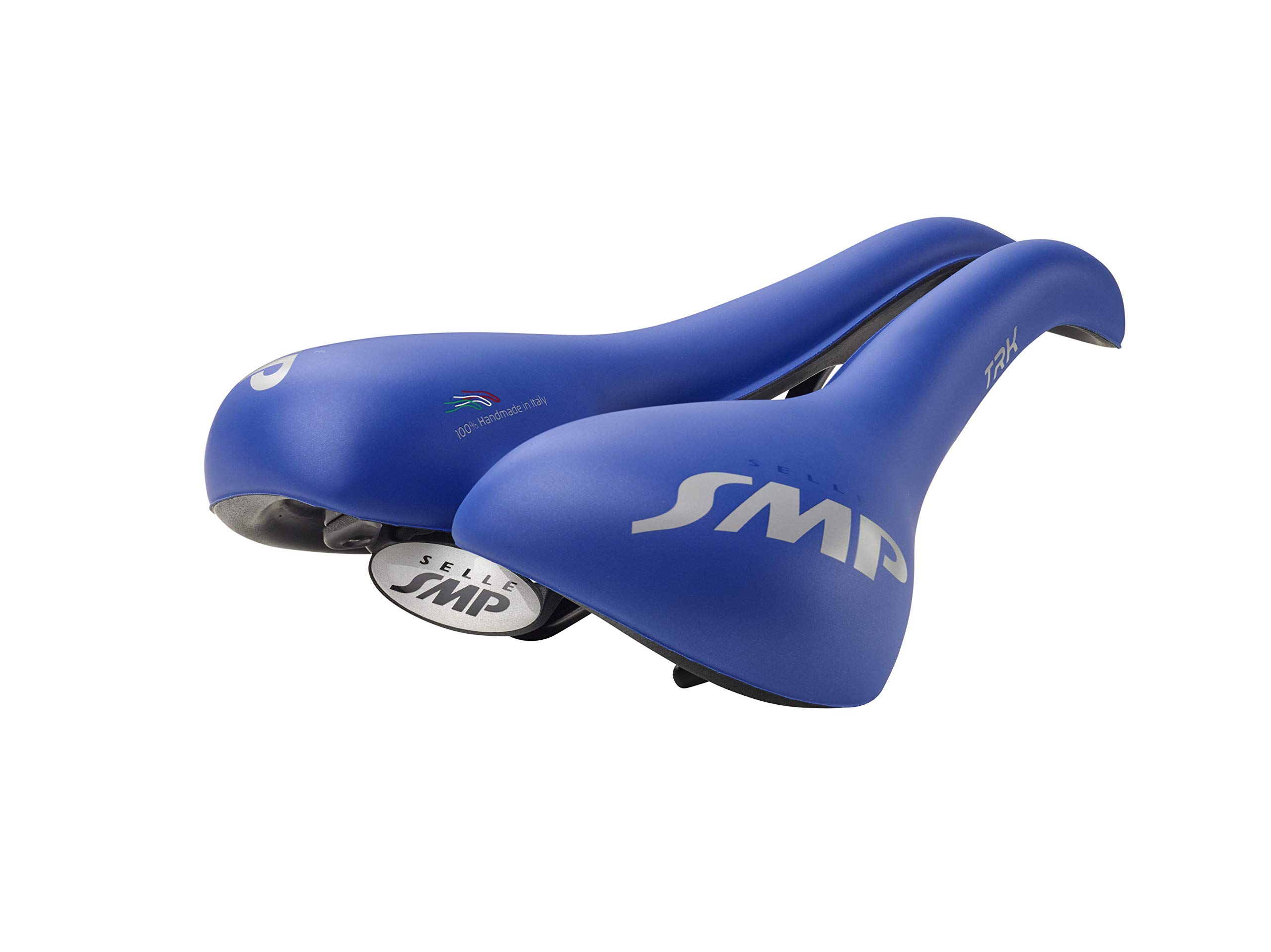 Selle SMP TRK Saddle Large - Matt Blue, Long 272 mm - Wide 177 mm