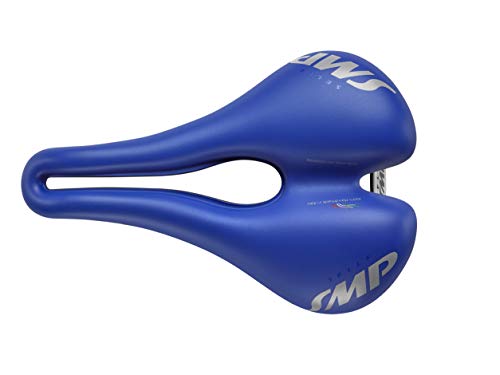 Selle SMP TRK Saddle Large - Matt Blue, Long 272 mm - Wide 177 mm