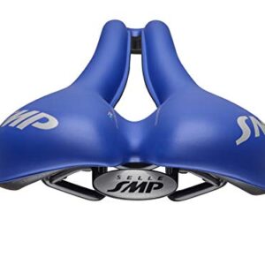 Selle SMP TRK Saddle Large - Matt Blue, Long 272 mm - Wide 177 mm