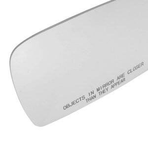 DNA MOTORING SMP-052-R Factory OE Style Right/Passenger Side Door Rear View Mirror Glass Lens [Compatible with 95-97 Lincoln Town Car]