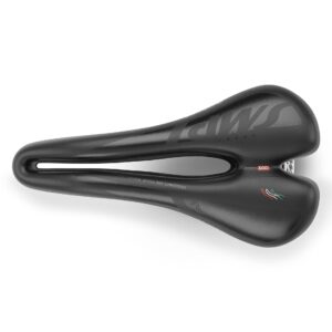 SMP Selle Hybrid Gel Man Bicycle Saddle Seat - Black Made in Italy