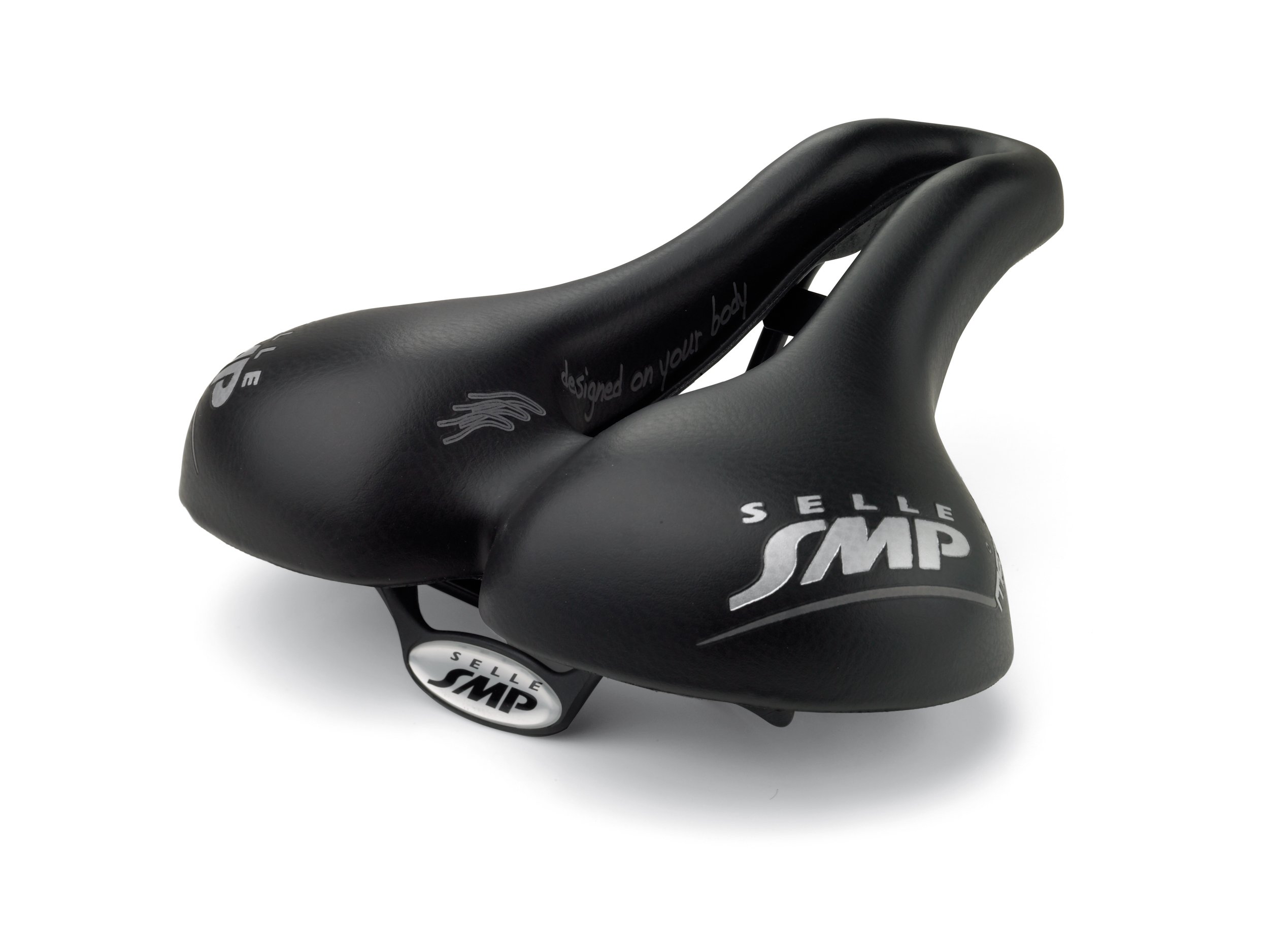 SMP Cicli Bonin Unisex's Trk Martin Touring Saddles, Black, One Size