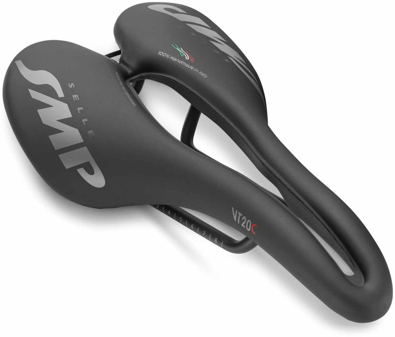 Selle Smp Vt20 C Carbon Saddle Black, 144Mm