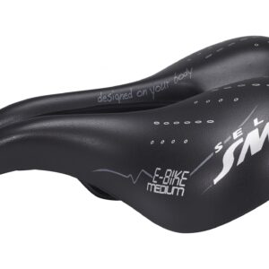 SMP Unisex's E-Bike Saddle, Black, Medium