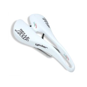 cicli bonin unisex adult smp 4bike glider saddles - white, one size