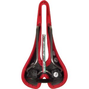 Smp Cicli Bonin Unisex Adult 4Bike Dynamic Saddles - Red, One Size