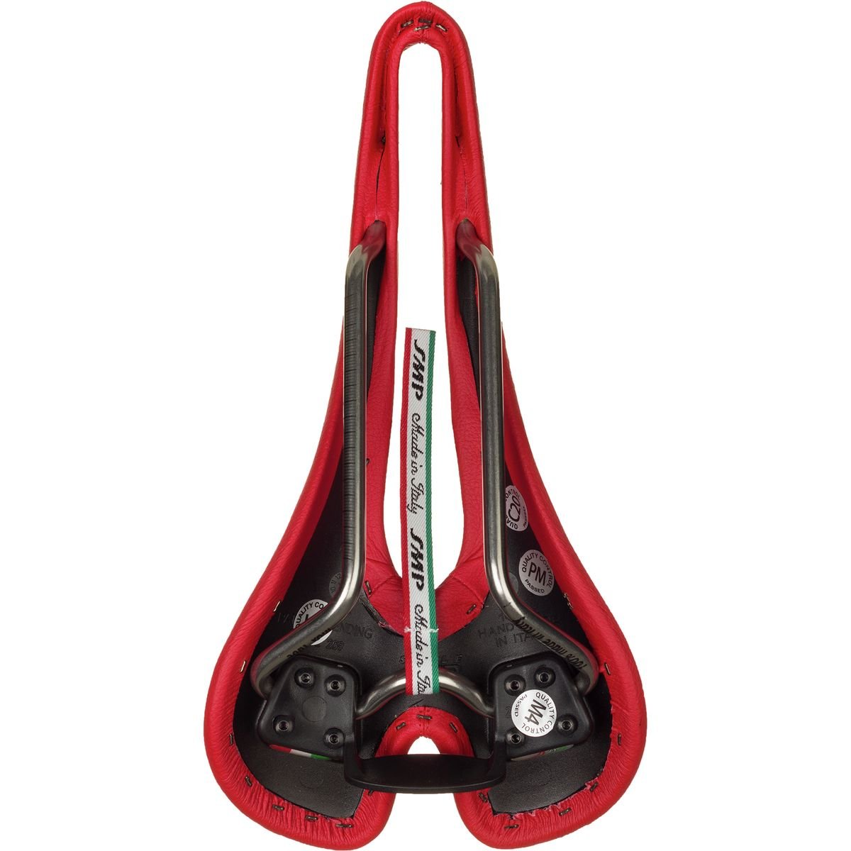 Smp Cicli Bonin Unisex Adult 4Bike Dynamic Saddles - Red, One Size