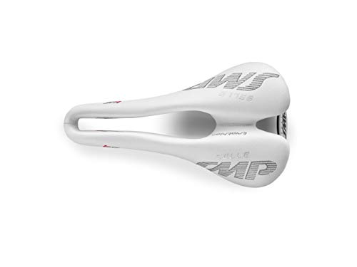 Selle SMP T5 Triathlon Bicycle Saddle, White, 251 x 141