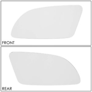 DNA MOTORING SMP-024-L Factory OE Style Left/Driver Side Door Rear View Mirror Glass Lens [Compatible with 82-92 Camaro / 84-96 Corvette / 86-87 El Camino / 84-88 Fiero / 82-92 Firebird]