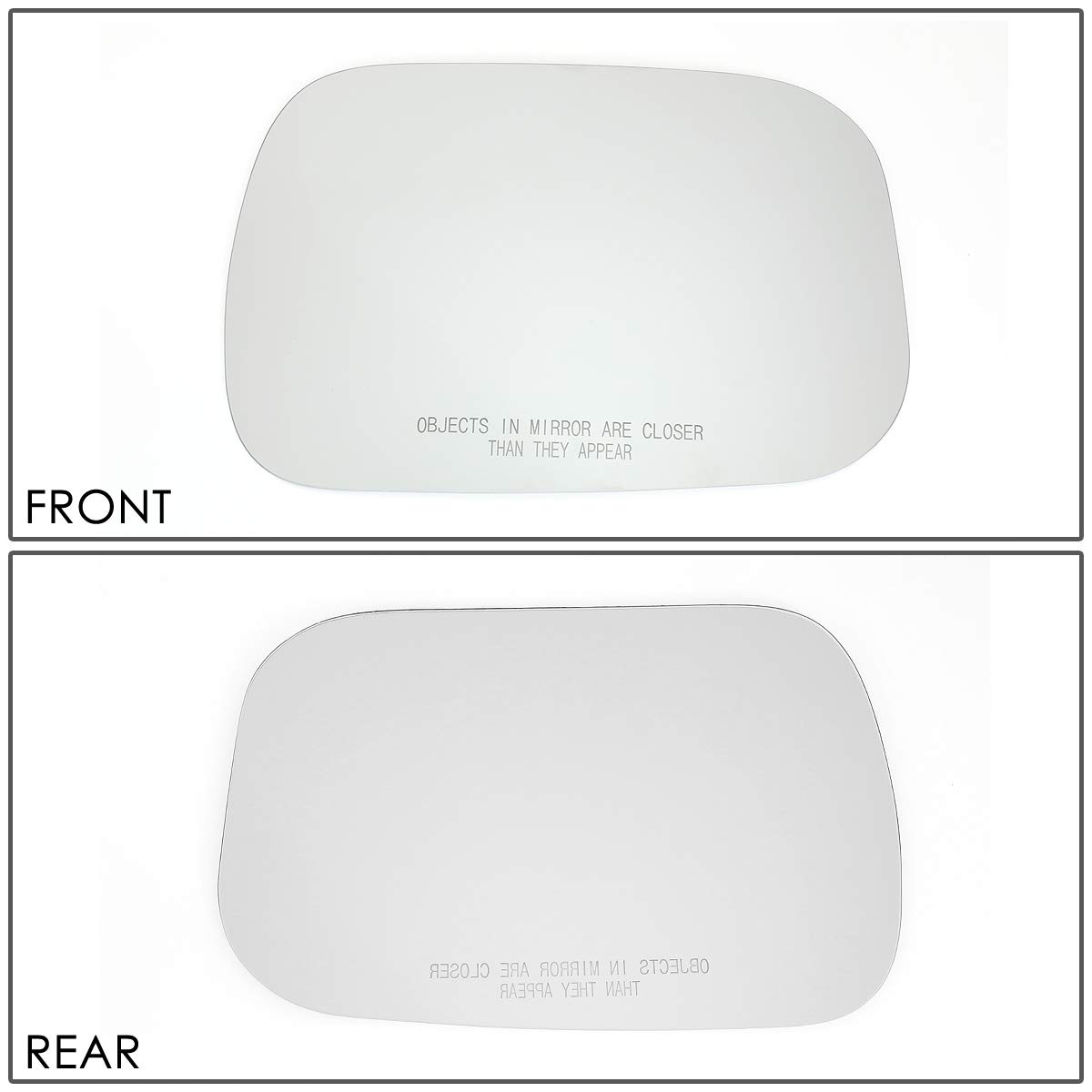 DNA MOTORING SMP-003-R Factory OE Style Right/Passenger Side Door Rear View Mirror Glass Lens [Compatible with 92-94 Blazer / 88-98 C1500-3500/88-00 C2500 C3500 / 95-00 Tahoe / 92-99 Yukon]