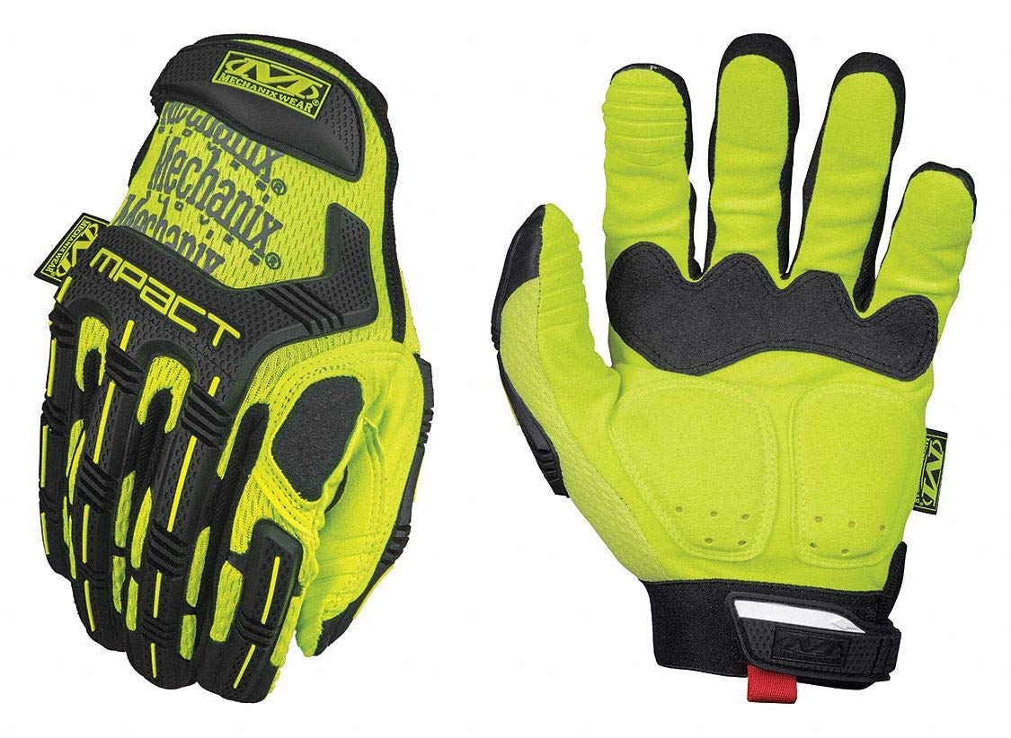 Mechanix Wear SMP-91-011 M-Pact Yellow X-Large Gloves