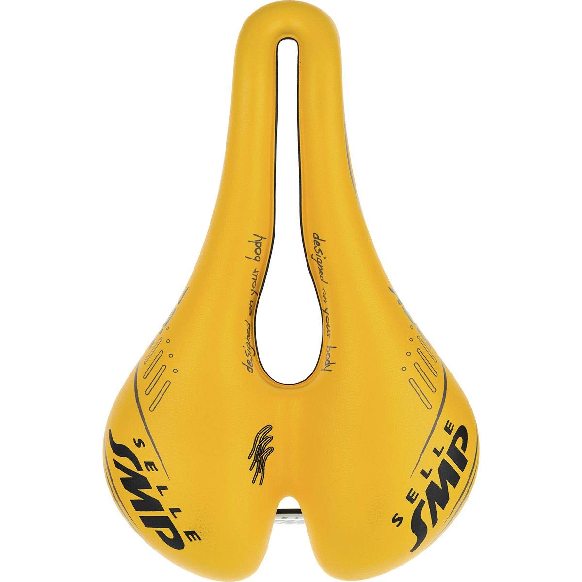 SMP Unisex's TRK Saddle, Yellow, Large