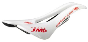 selle smp carbon lite saddle (white)