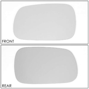 DNA MOTORING SMP-072-L Factory OE Style Left/Driver Side Door Rear View Mirror Glass Lens [Compatible with 94-97 Honda Accord 4/5 Door]