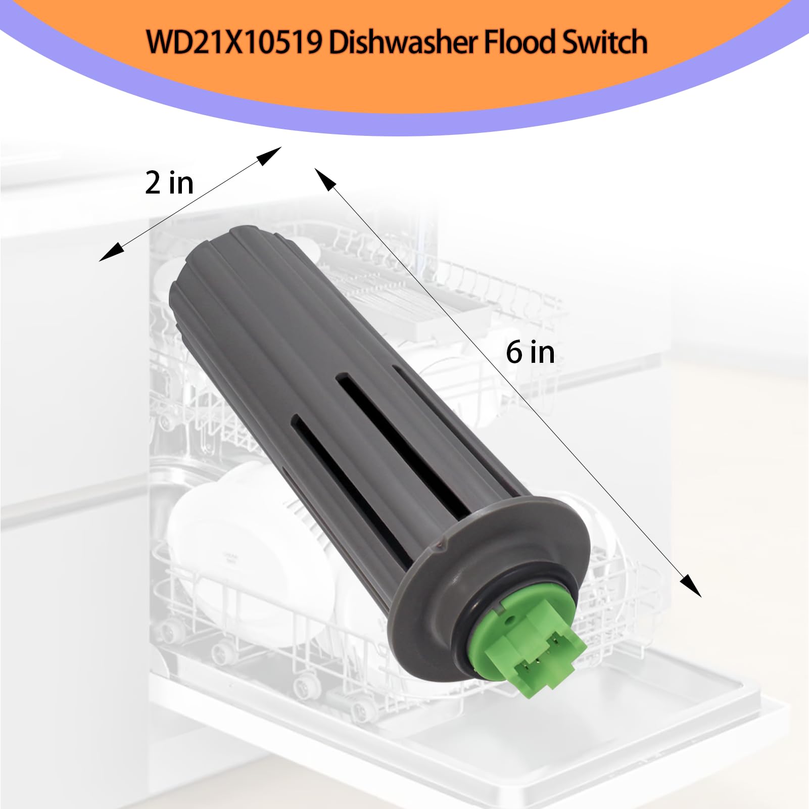 New Upgrade WD21X10519 Dishwasher Flood Switch For Ge Dishwasher Replace WD21X20204 WD21X10492 PS8690623 Flood Switch