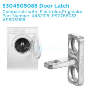 5304505088 Washer Door Latch for Electrolux Frigidaire Washer Parts & Accessories, 5304505088 Washer Door Strike Replacement 4452319,PS11766033,AP6031188 (2 Pack)