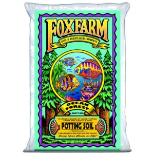 Fox Farm FoxFarm FX14000 Ocean Forest Organic Plant Garden Potting Soil Mix 1.5 cu ft, 40 Pounds (8 Pack)