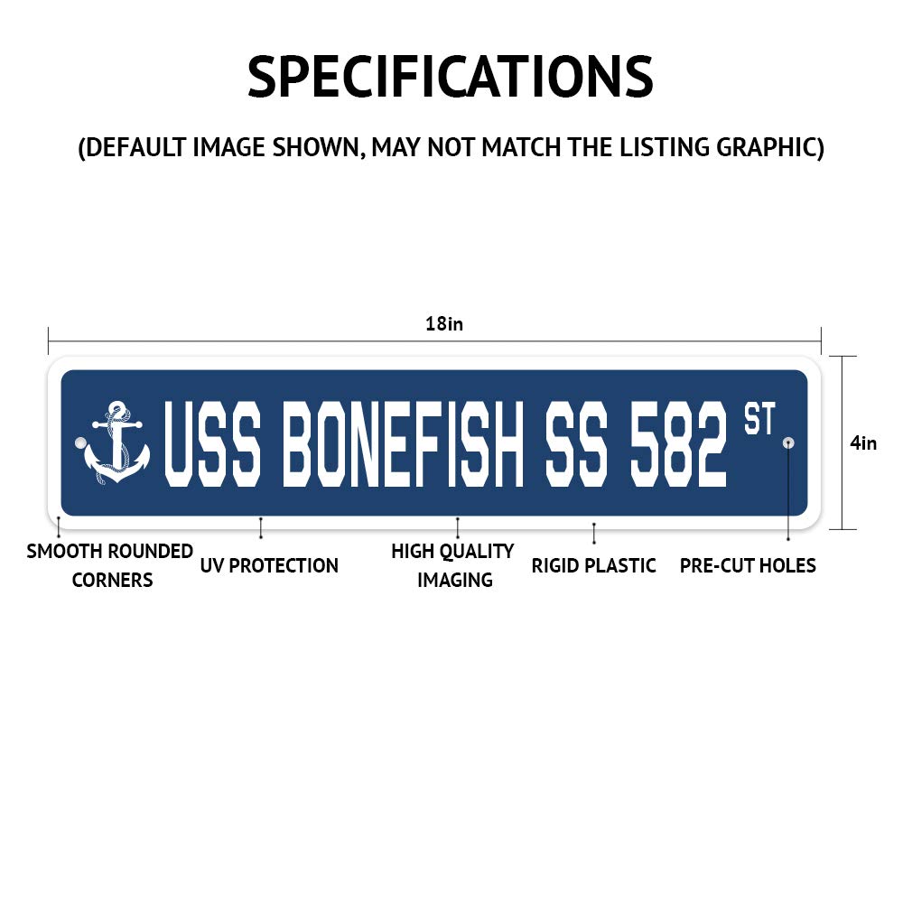 USS Kearsarge LHD 3 Street Sign us Navy Ship Veteran Sailor Gift