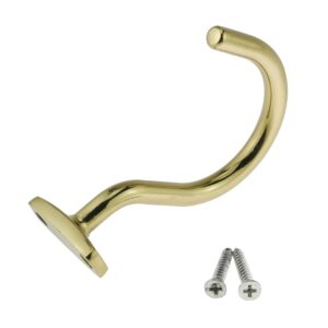 dgzzi snooker billiard table solid brass board cue hook with 2pcs mounting screw