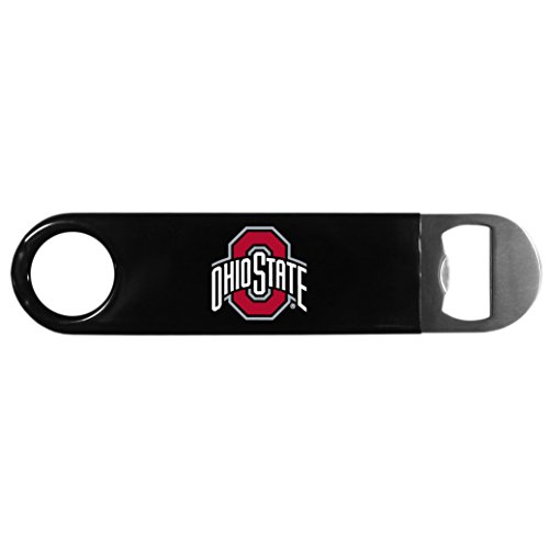 Siskiyou Sports NCAA Ohio State Buckeyes Unisex 2 pc BBQ Set and Bottle Opener, Team Colors, One Size