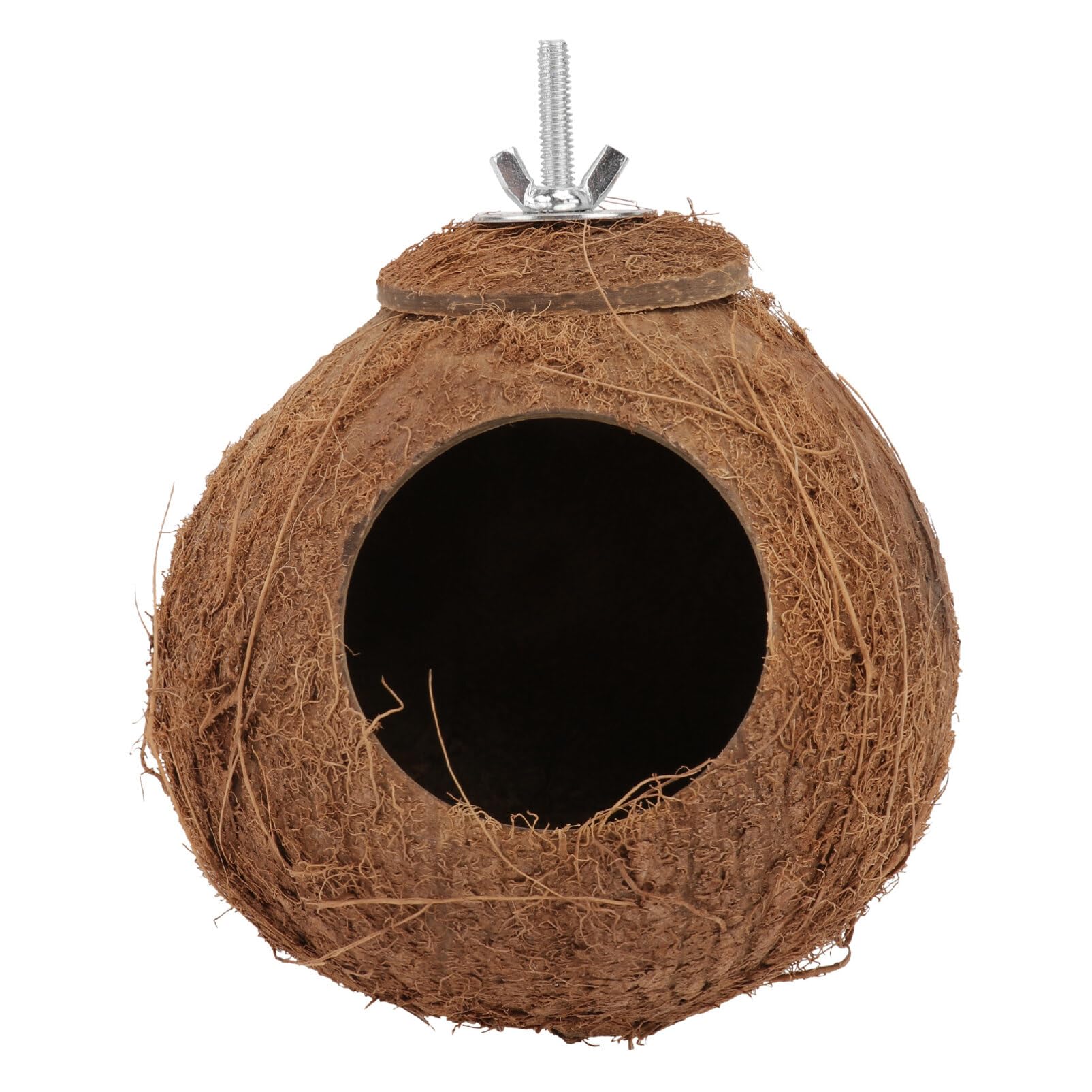 ULTECHNOVO Outdoor Toys Outdoor Toys Bird,Natural Shell Bird House Hut Cage for Pet Parrot Breeding for Parrot Parakeet Lovebird Finch Canary Outdoor Playset Outdoor Playset