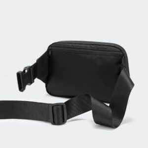 Pander Belt Bag Large 2L, Waterproof Everywhere Fanny Pack Purse for Women and Men with Adjustable Strap (Black Onyx).